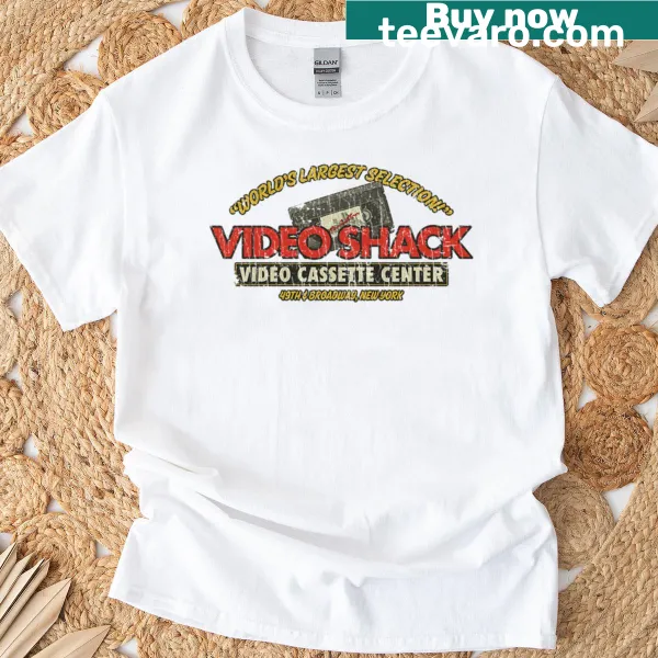 Retro Video Shack logo T-shirt from NYC 1979