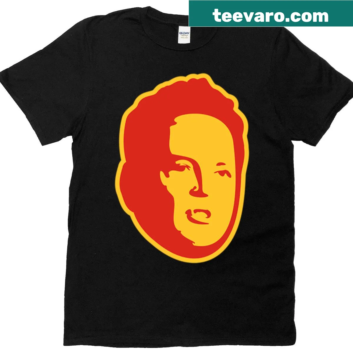 T-shirt with a humorous graphic honoring Vince Vaughn. — on a men's t-shirt
