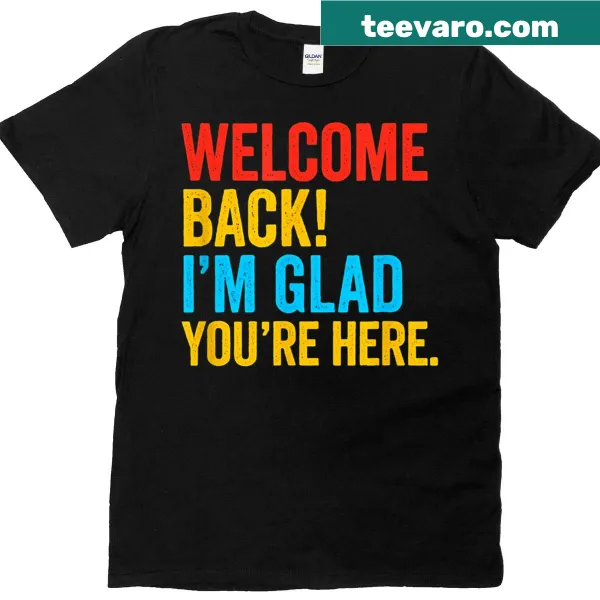 Back to school teacher t-shirt with welcoming message