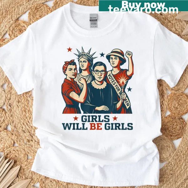 Cute toddler T-shirt featuring American flag and equal rights