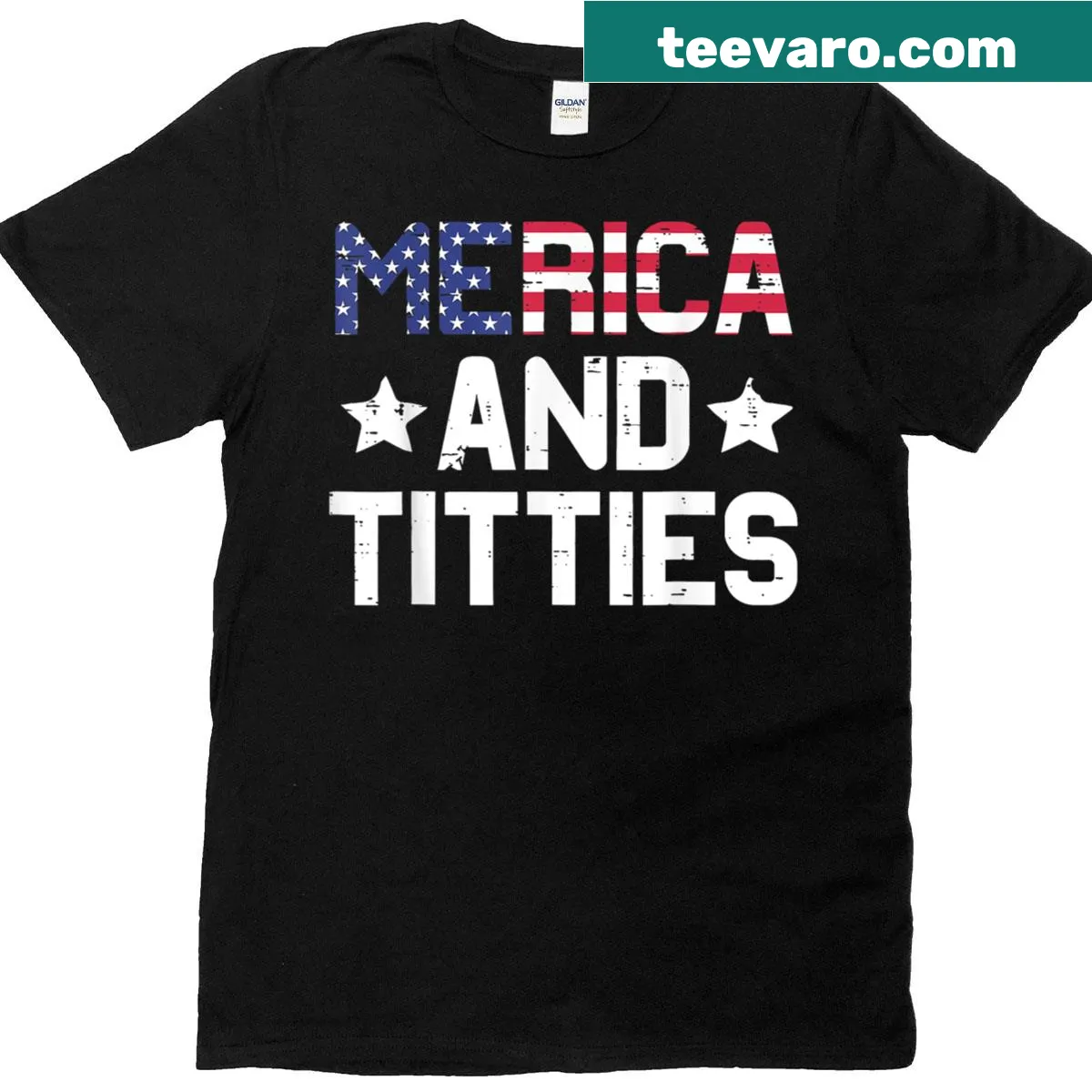 Humorous T-shirt for Independence Day celebrations — on a men's t-shirt