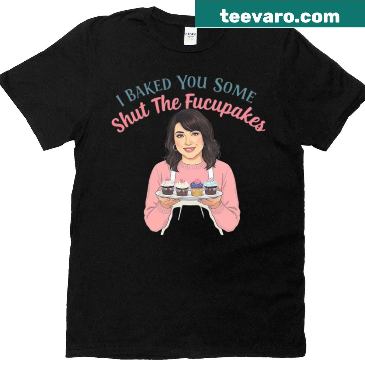 Funny sarcastic baking quote on T-shirt — on a men's t-shirt