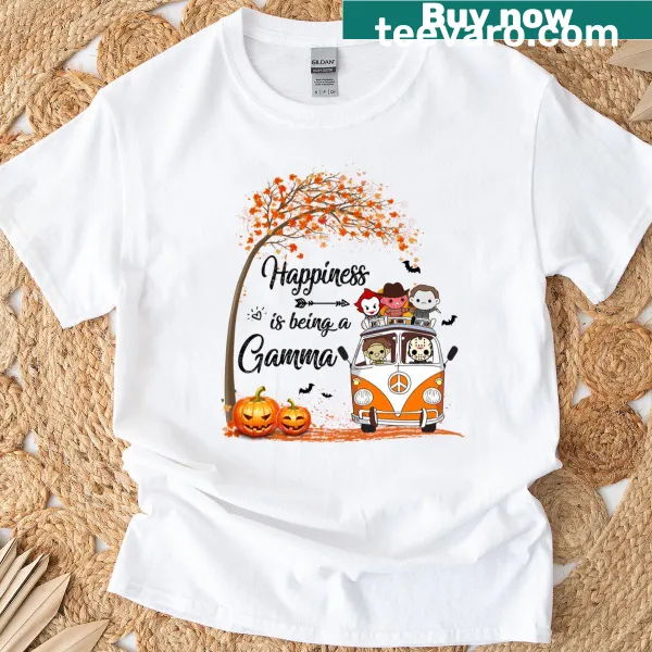 Adorable Halloween tree graphic for grandmas celebrating the season