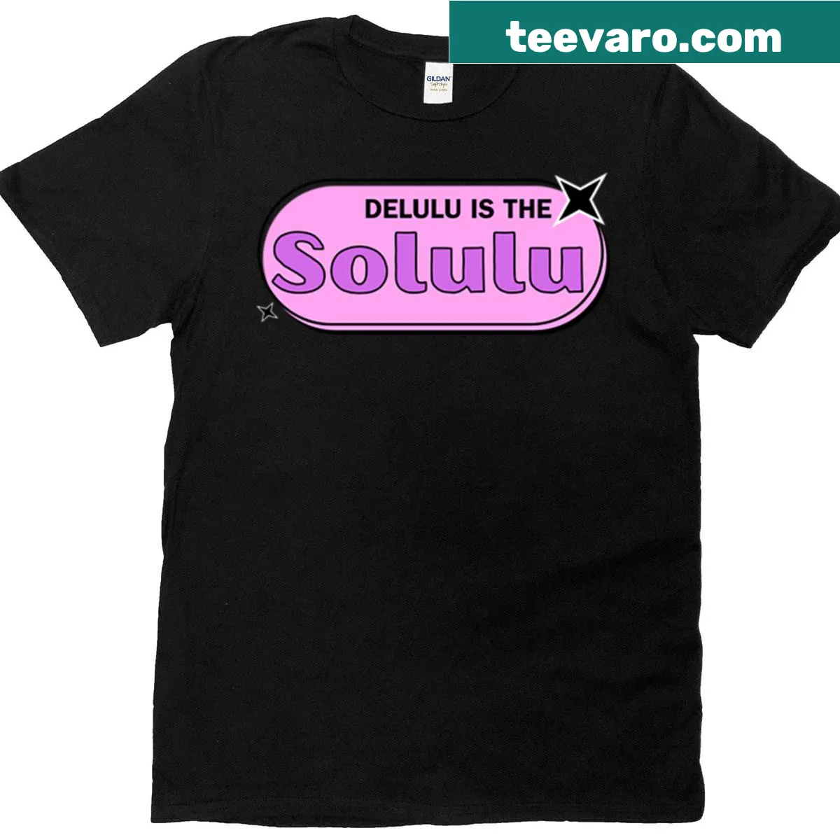 Oversized T-shirt with bold fun phrase design — on a men's t-shirt