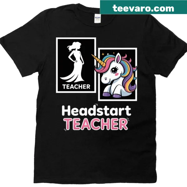 T-shirt for Early Head Start teachers featuring a unicorn design