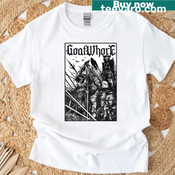 Bold Goatwhore graphic t-shirt with an intense design