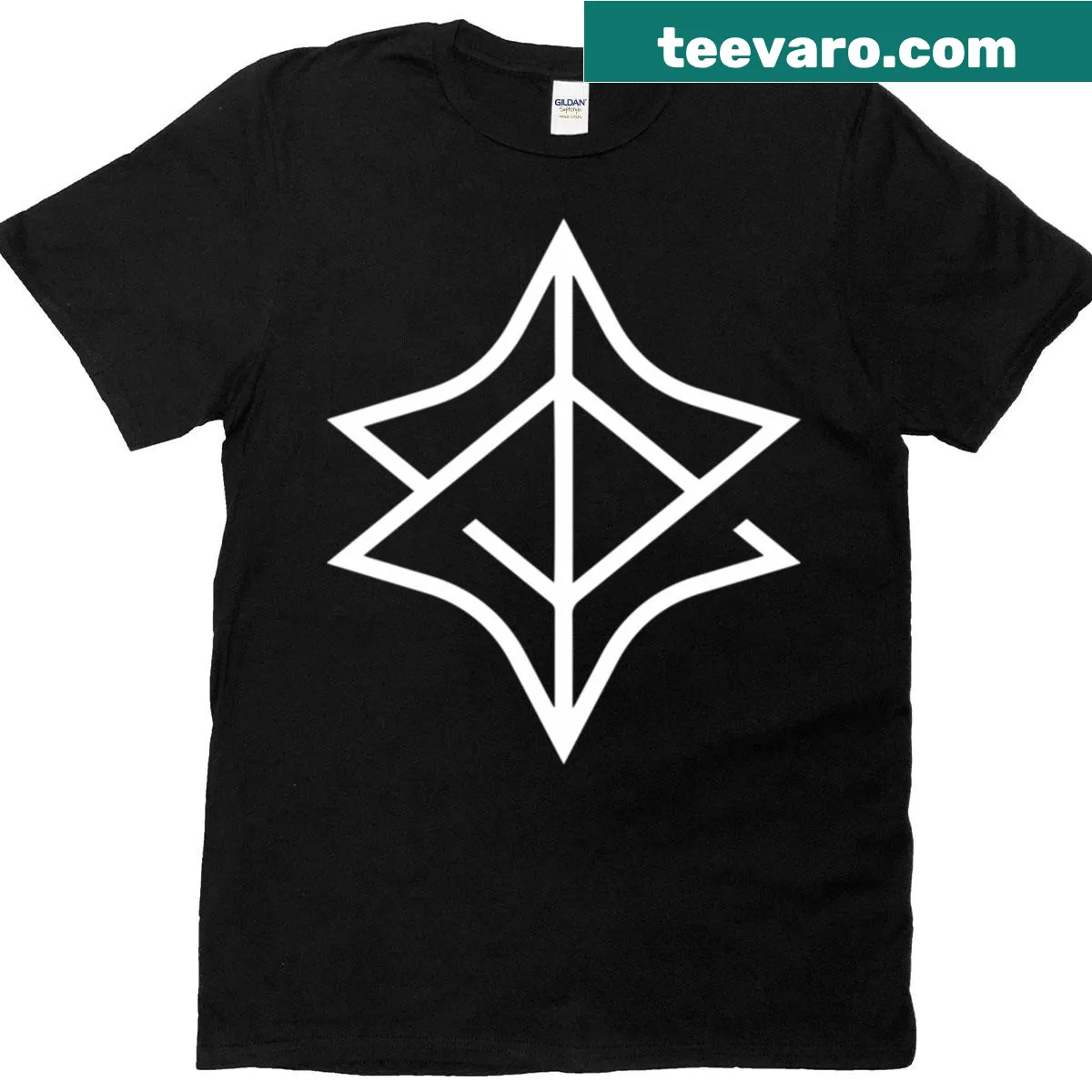 Invent Animate logo t-shirt featuring a bold design for metalcore fans — on a men's t-shirt