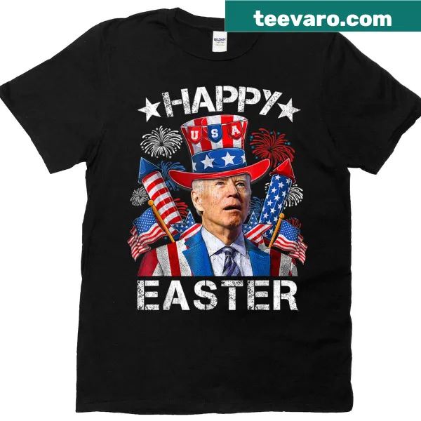 Humorous design featuring Joe Biden for Easter and July 4th