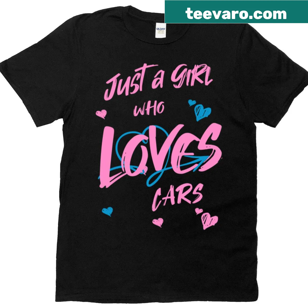 T-shirt celebrating a love for cars and automotive culture. — on a men's t-shirt