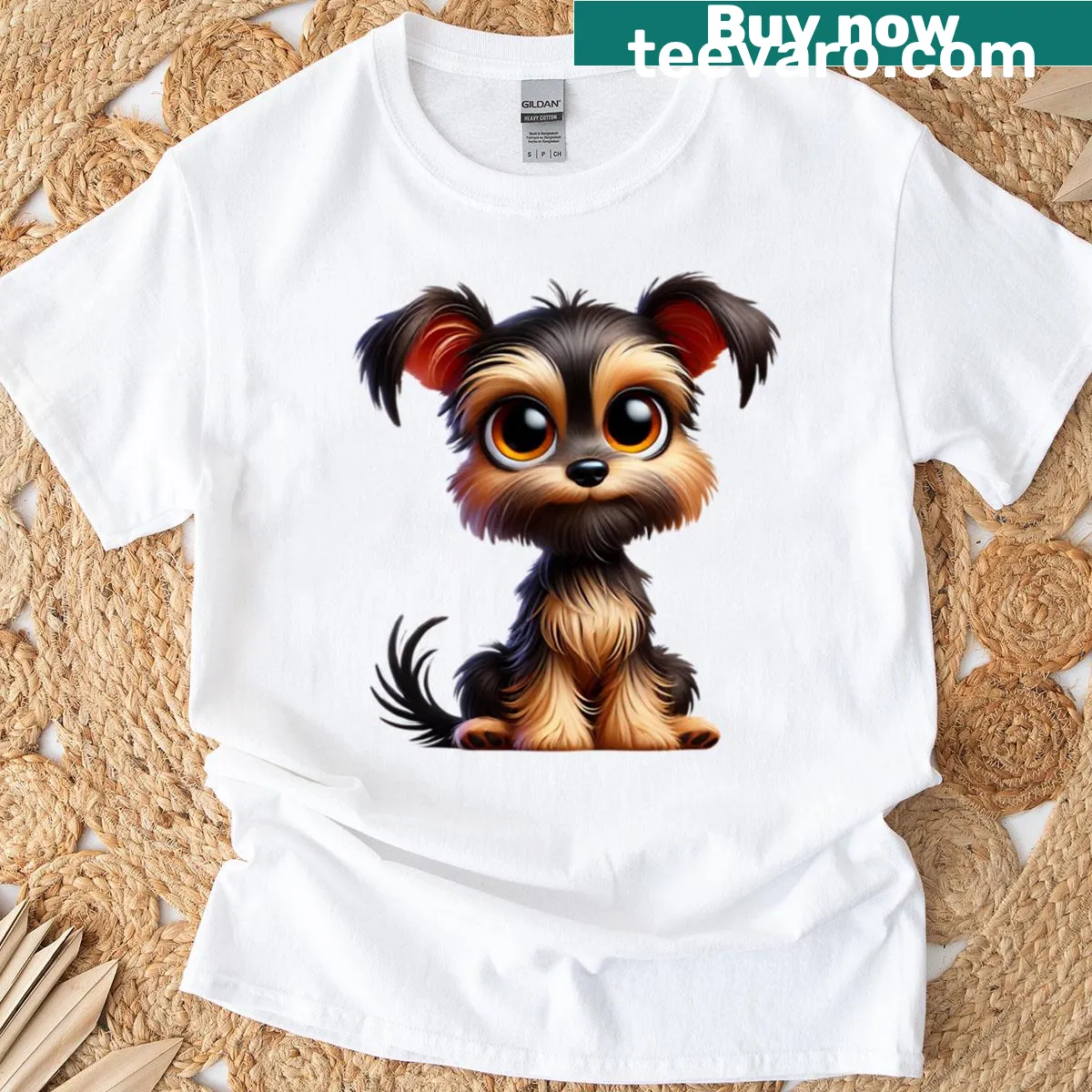 T-shirt celebrating the bond with a shining mom. — on a men's t-shirt
