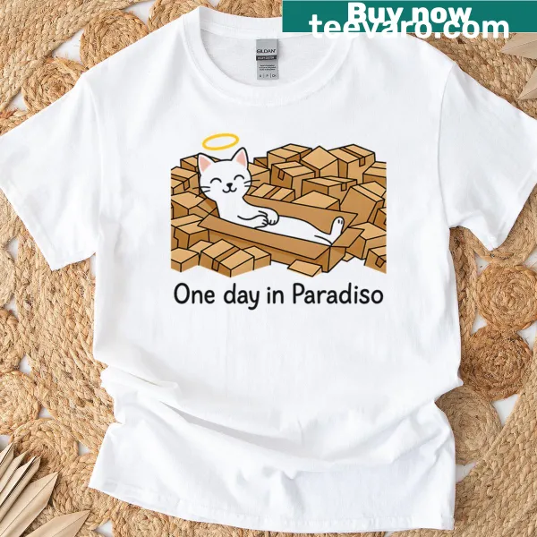 Premium T-shirt with cute cat memorial design for pet loss