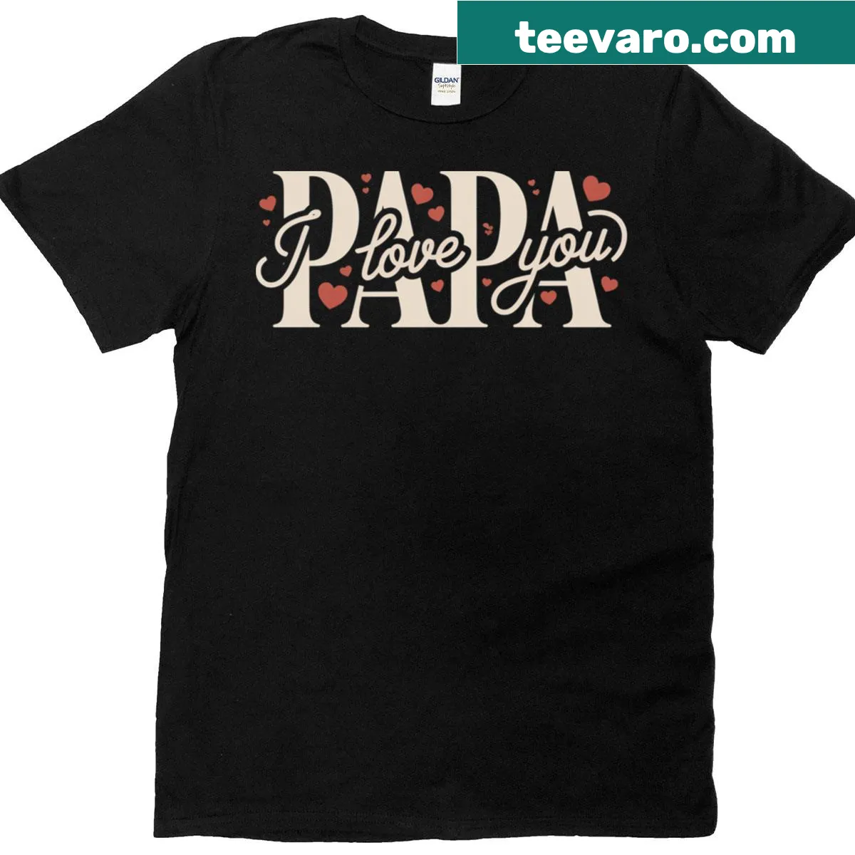 Heartfelt T-shirt for grandfathers with loving message — on a men's t-shirt