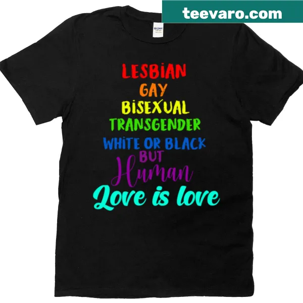 Typographic design promoting Pride Month on a t-shirt