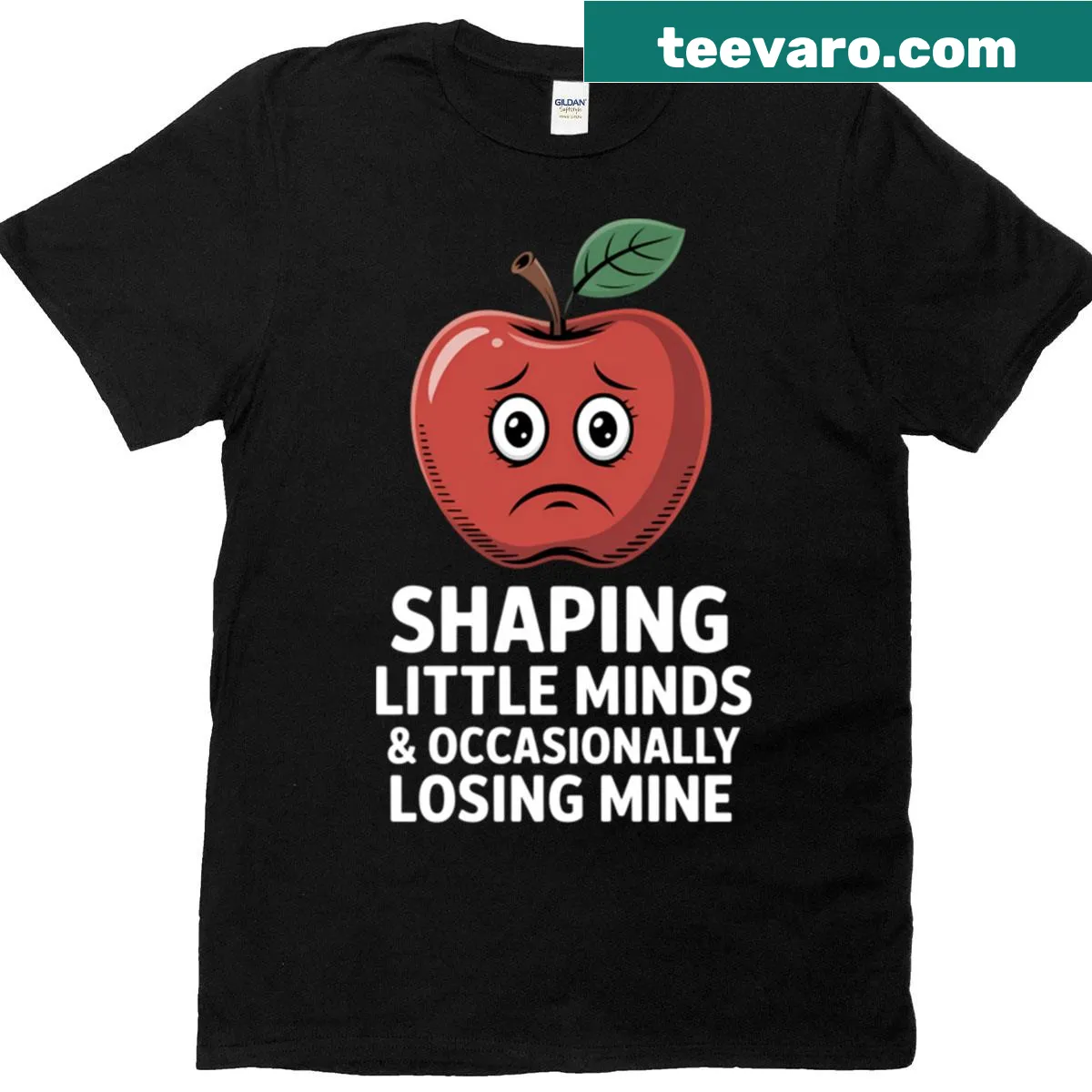 Funny Teacher T-shirt with sarcastic teaching quote — on a men's t-shirt