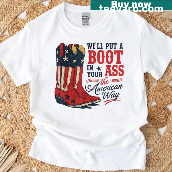 Trendy Western T-shirt with humorous country slogan