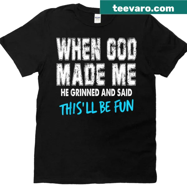 Inspirational T-shirt with a faith-based quote