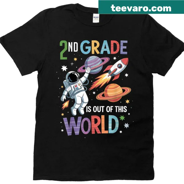 Illustration of space with a playful message for teachers