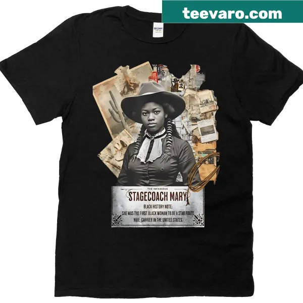 Empowering T-shirt celebrating Black women in rodeo