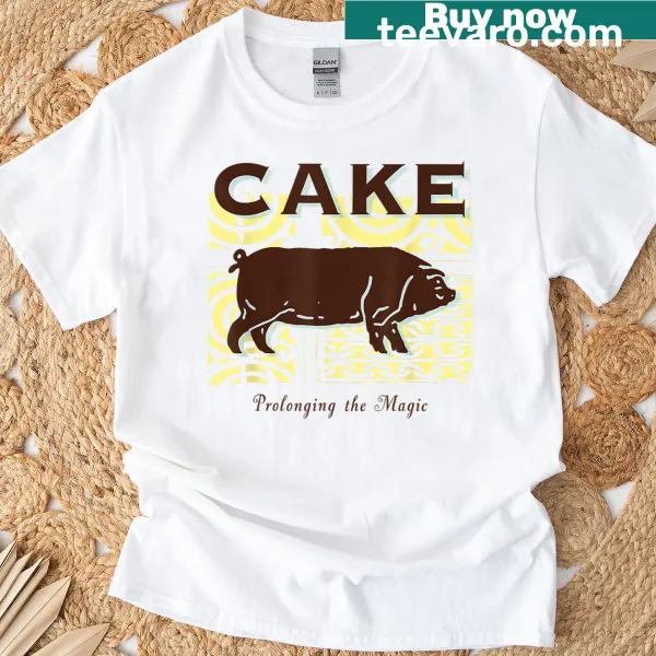 Whimsical cake graphic t-shirt