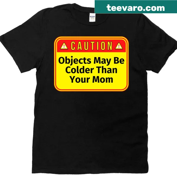 Funny warning sign T-shirt with humorous text