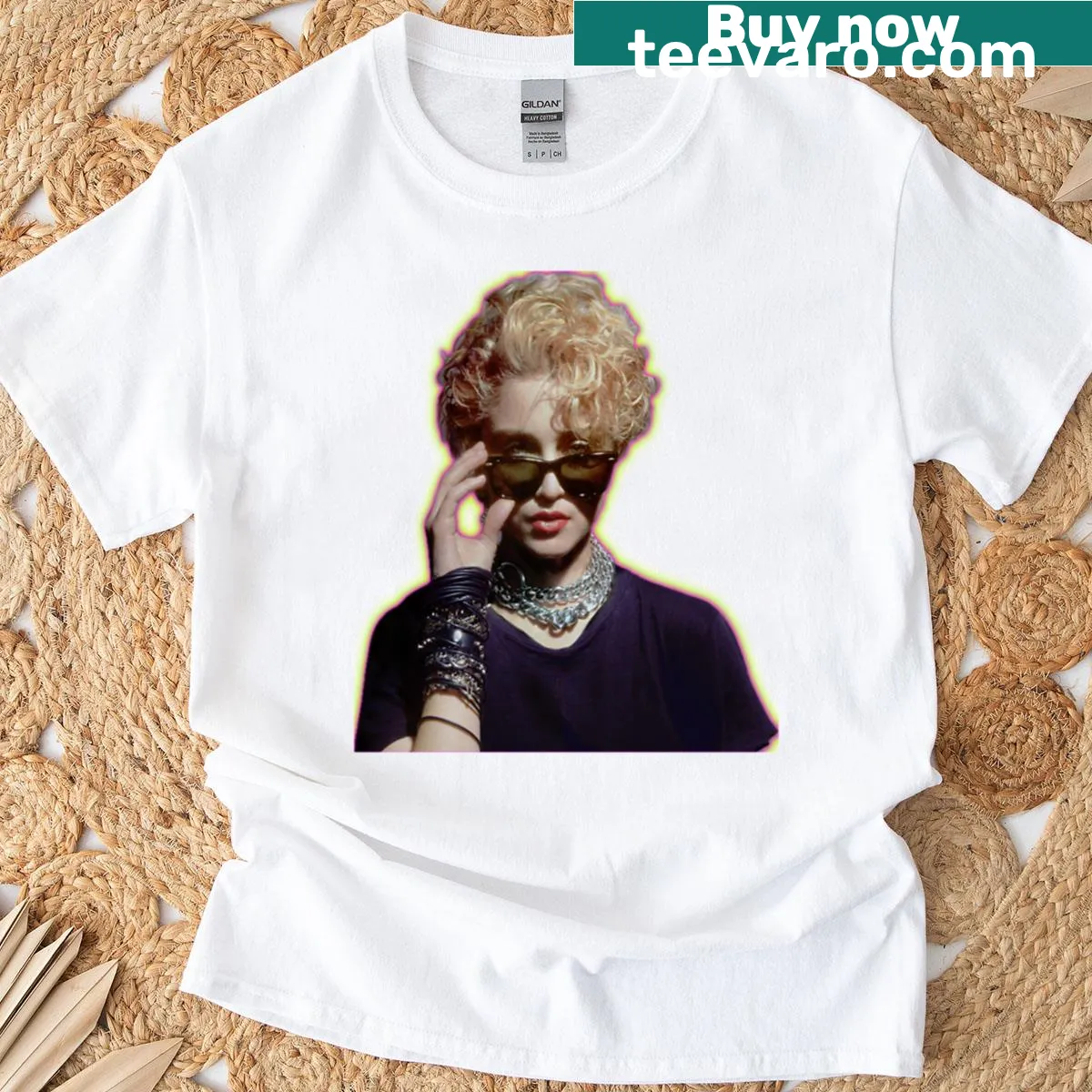 T-shirt with Everybody typography graphic — on a men's t-shirt
