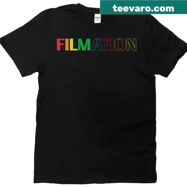 Retro Filmation logo t-shirt celebrating classic cartoons
