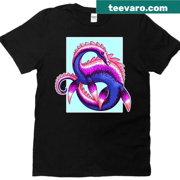 Text design promoting genderfluid pride on T-shirt