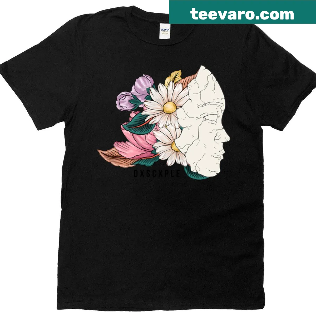 Bold typography featuring 'Glory 2 Glory' on a T-shirt — on a men's t-shirt