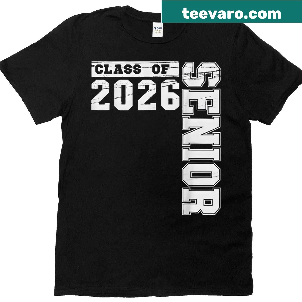 Commemorative graduation design for 2026 on a t-shirt. — on a men's t-shirt
