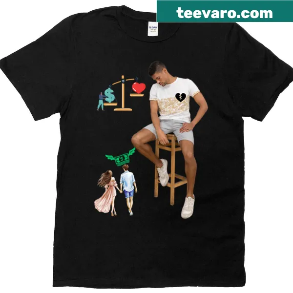 Playful t-shirt featuring the phrase 'Guy Billout Loved'
