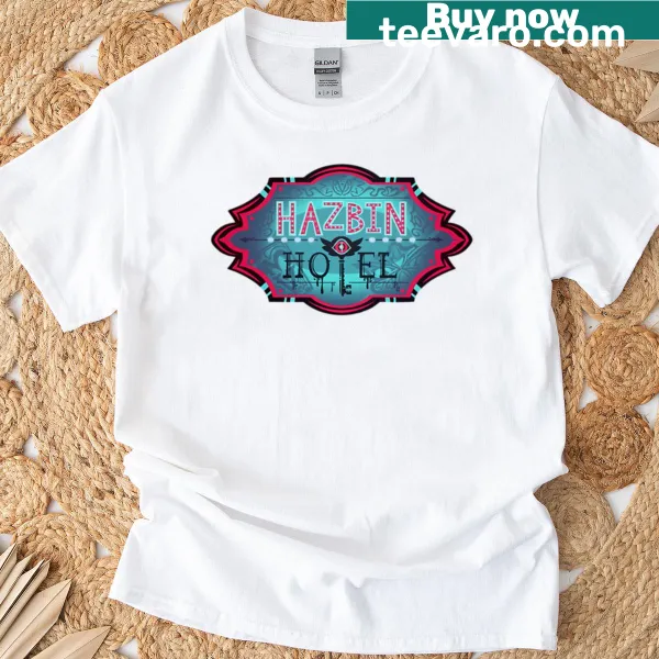 Hazbin Hotel themed graphic T-shirt design