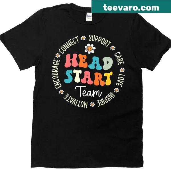 Head Start Team Teacher T-shirt for homeschooling