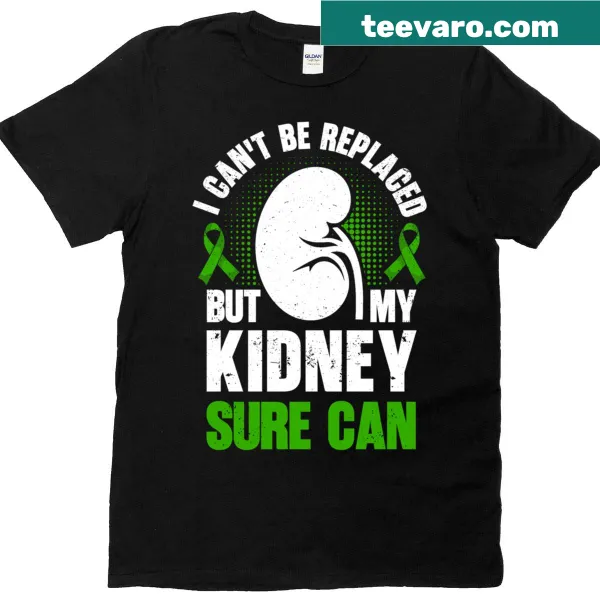 T-shirt with 'Kidney Transplant Warrior' phrase in bold typography