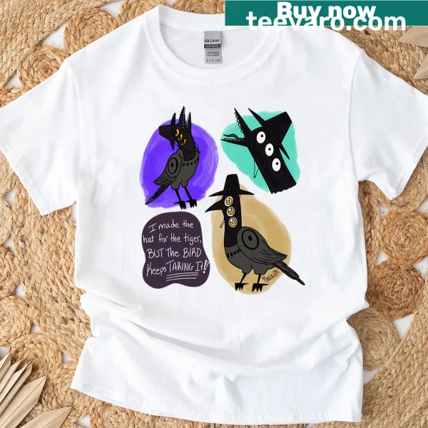 K-pop themed illustration with 'Demon Hunters The Bird' text