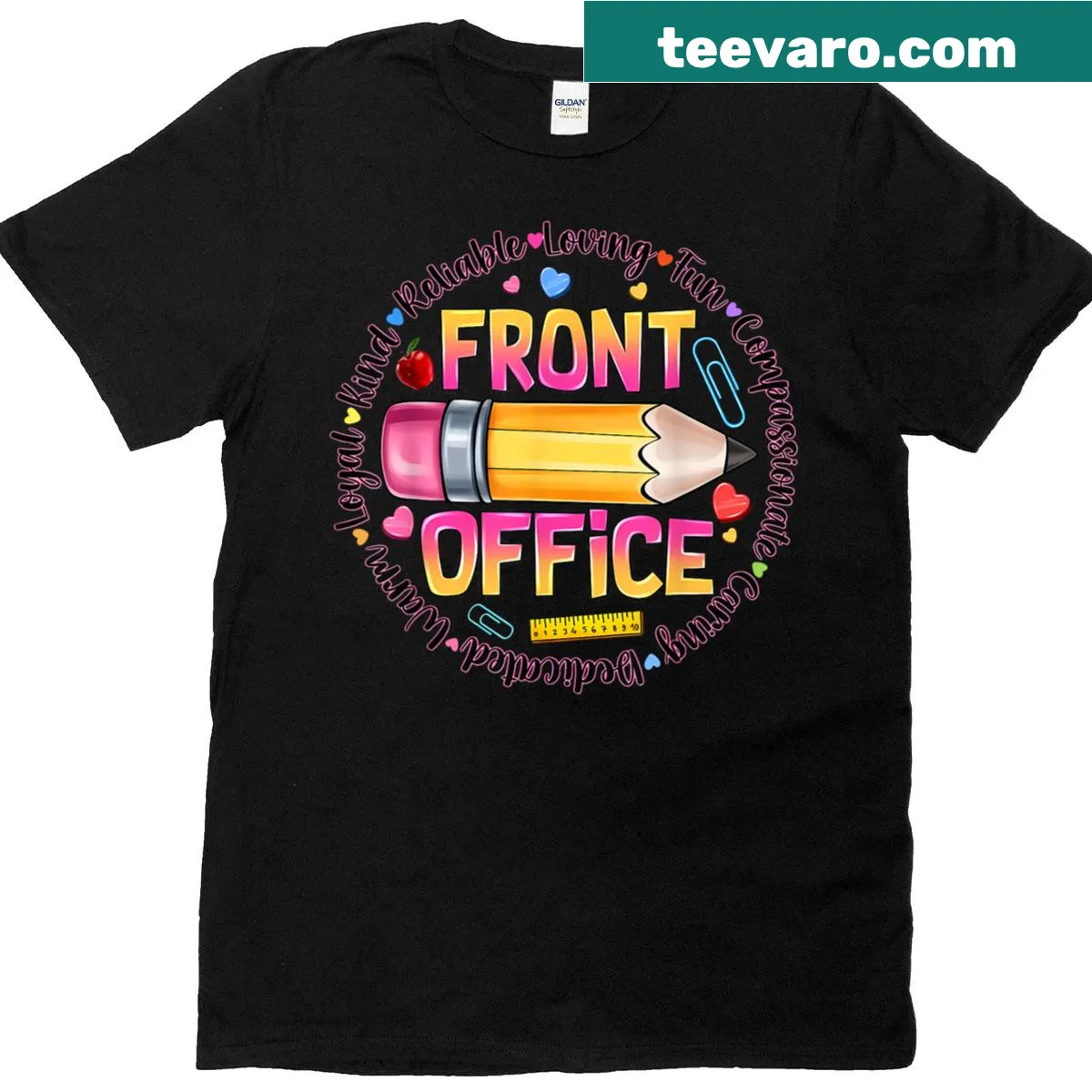 Graphic t-shirt celebrating the theme of school — on a men's t-shirt