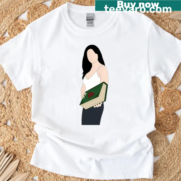 Prue Halliwell graphic from Charmed series on T-shirt