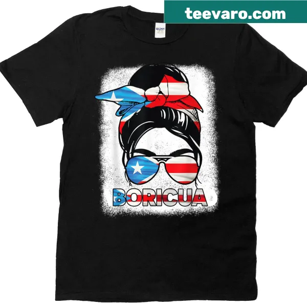 Proud T-shirt celebrating Puerto Rican women