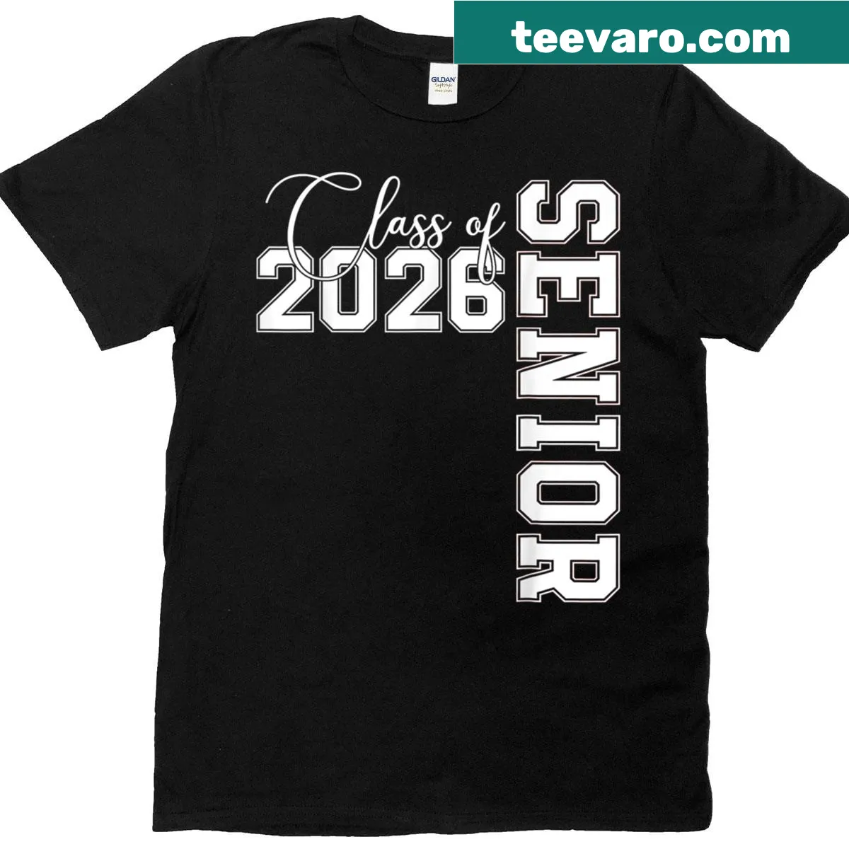 Graduation T-shirt for the class of 2026 with a sentimental phrase — on a men's t-shirt