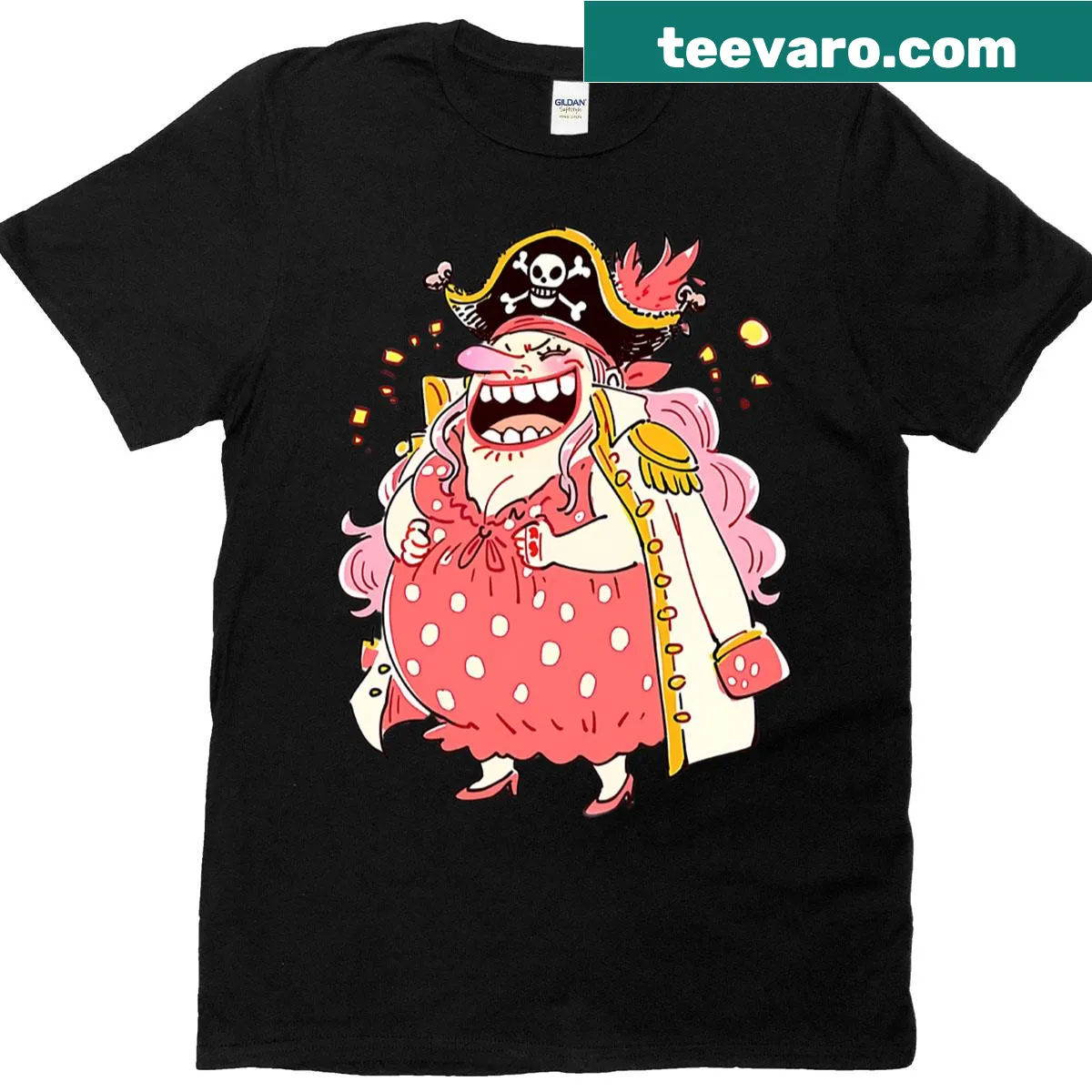 Empowering t-shirt with 'The Strongest Female' text — on a men's t-shirt