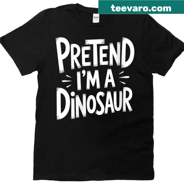 Whimsical dinosaur costume t-shirt for Halloween