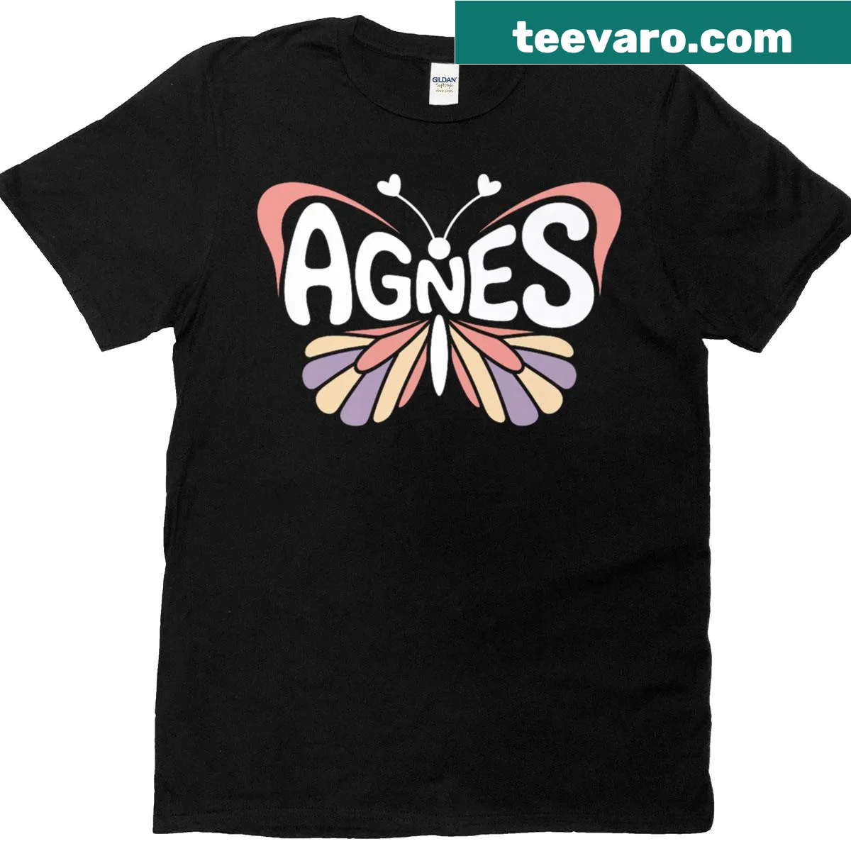 Happy First Day Of School T-shirt with alphabet design — on a men's t-shirt