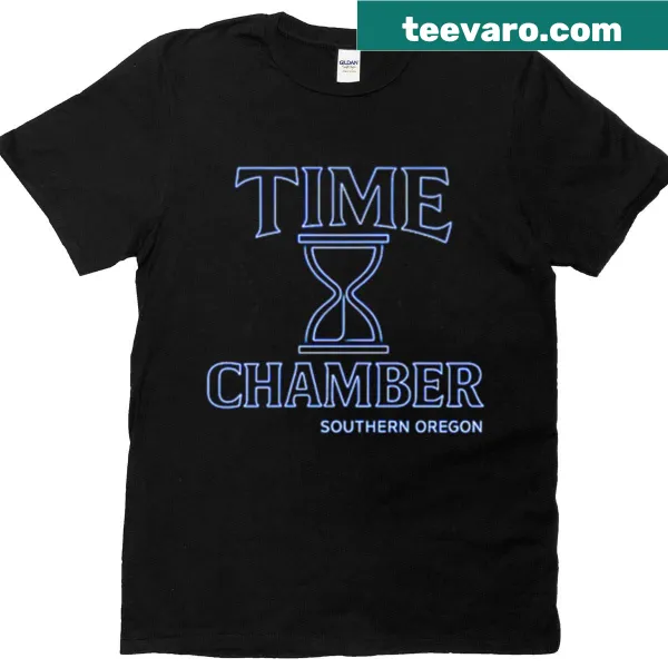 Stylish hourglass logo on a premium t-shirt