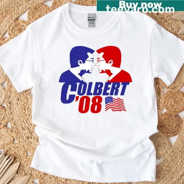 Classic T-shirt featuring 'Colbert 08' typography