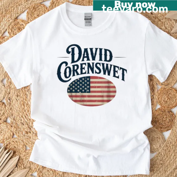 Distressed USA flag typography design on T-shirt