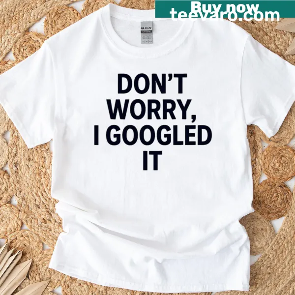 Funny dad t-shirt with retro text about Googling