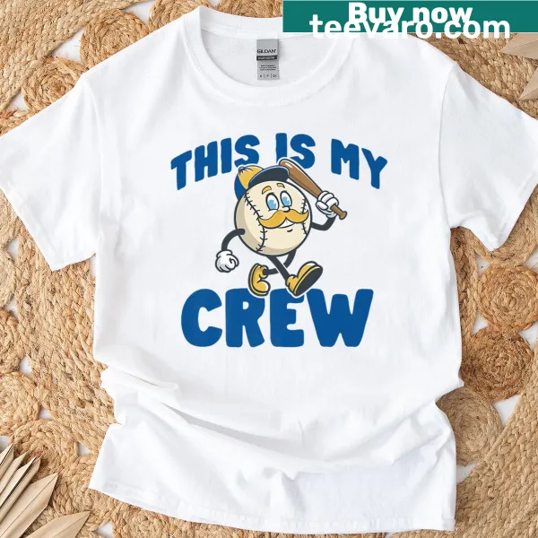 Classic typography graphic celebrating baseball on a t-shirt