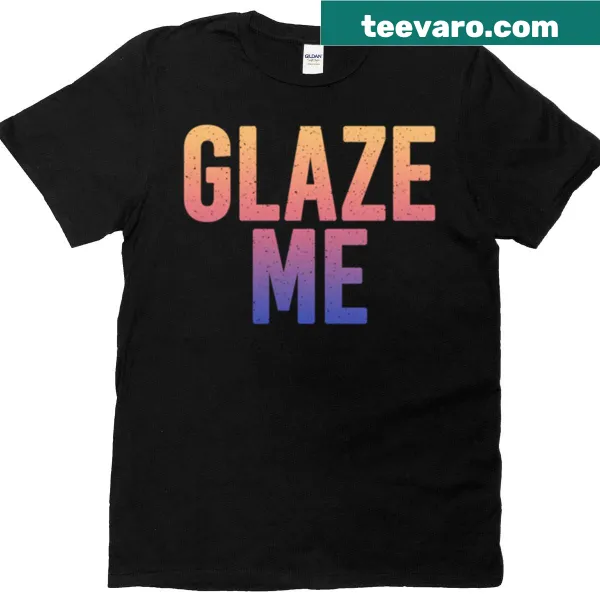 Abstract typographic gradient t-shirt