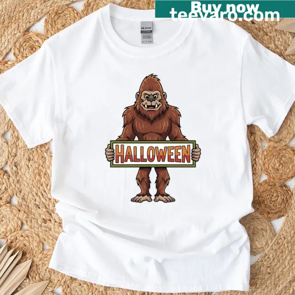 Spooky and silly Halloween-themed graphic t-shirt