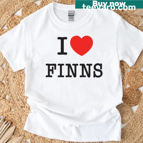 Minimal typography design celebrating Finnish pride