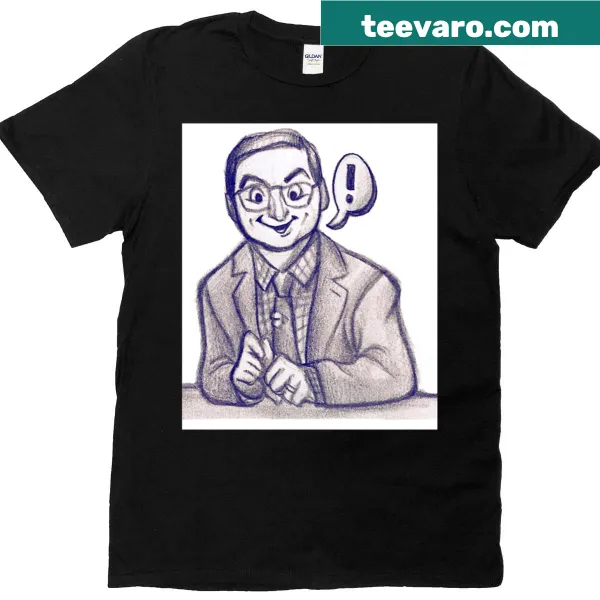 T-shirt featuring a humorous graphic related to John Oliver